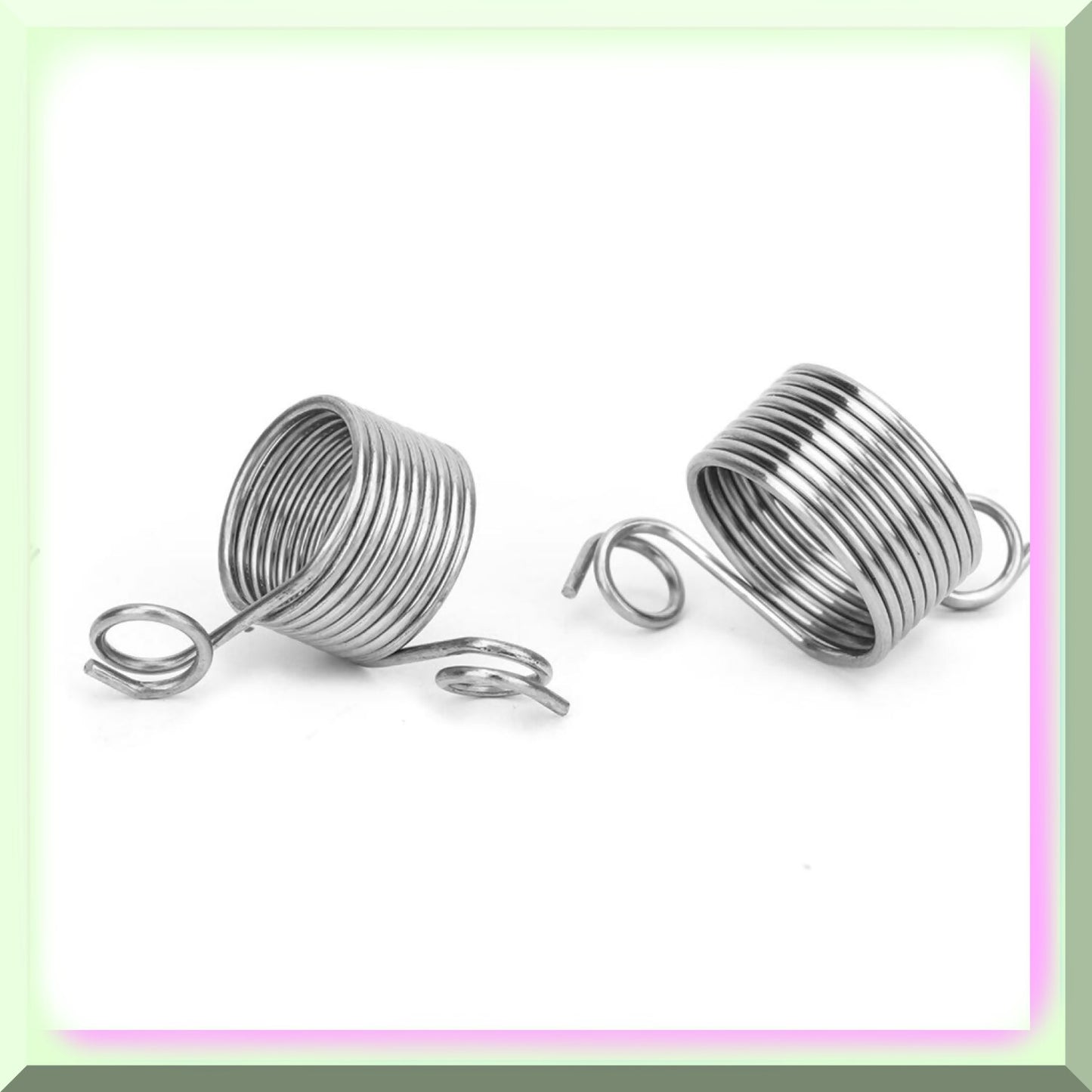 Stainless Steel KnitPro Ring Thimble Set 2pcs