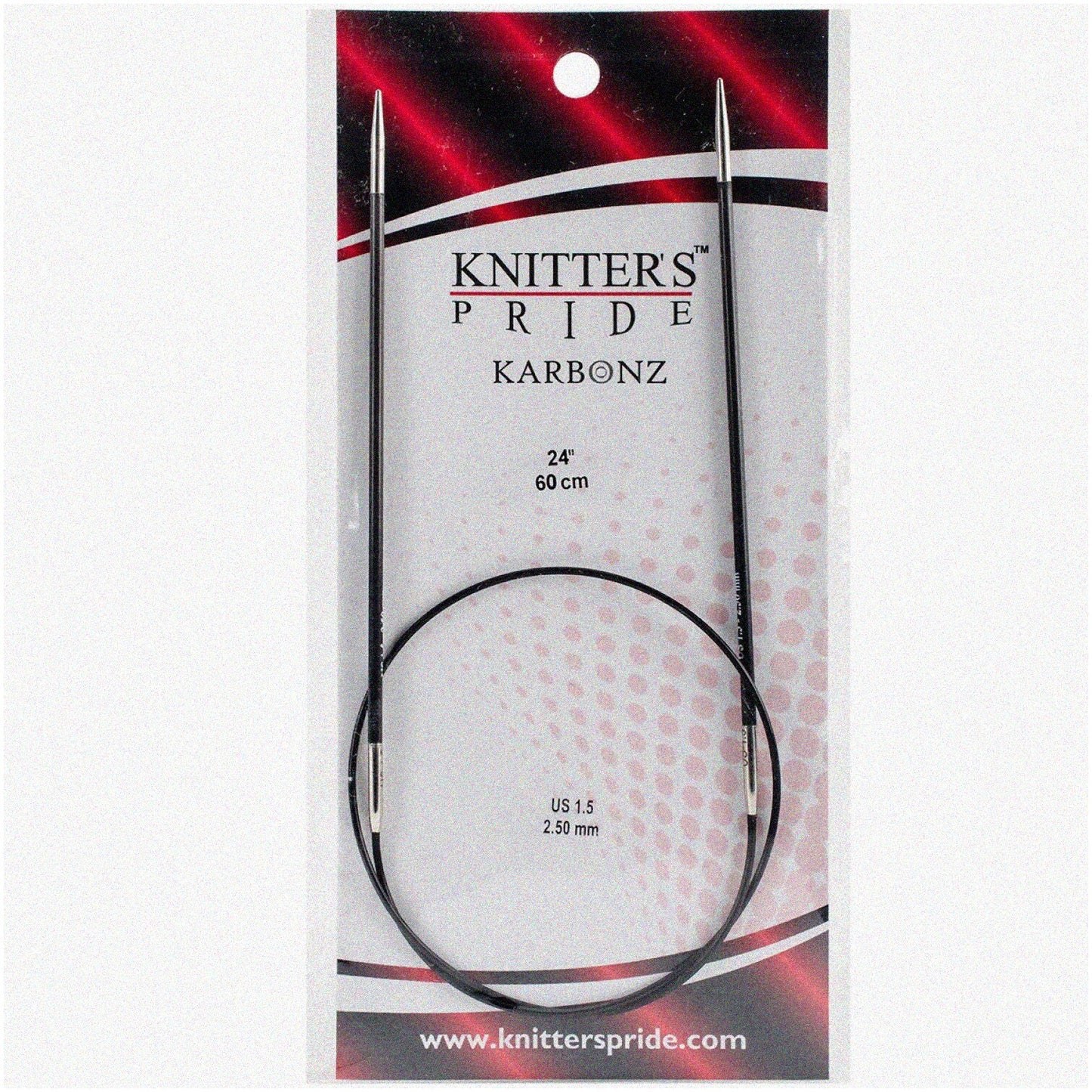 KarbonzFlexiLoop 1.5/2.5mm Circular Needles 24"