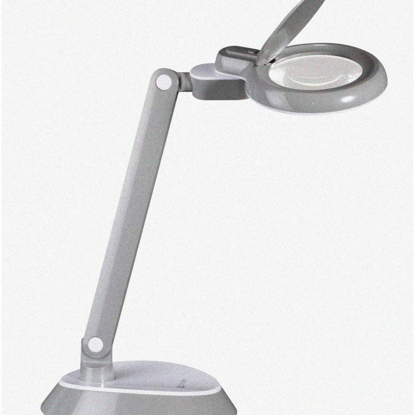 TravelMate LED Magnifier Lamp with Adjustable Arm