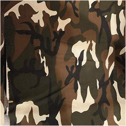 CamoChic 100% Cotton Camouflage Fabric 60" Wide