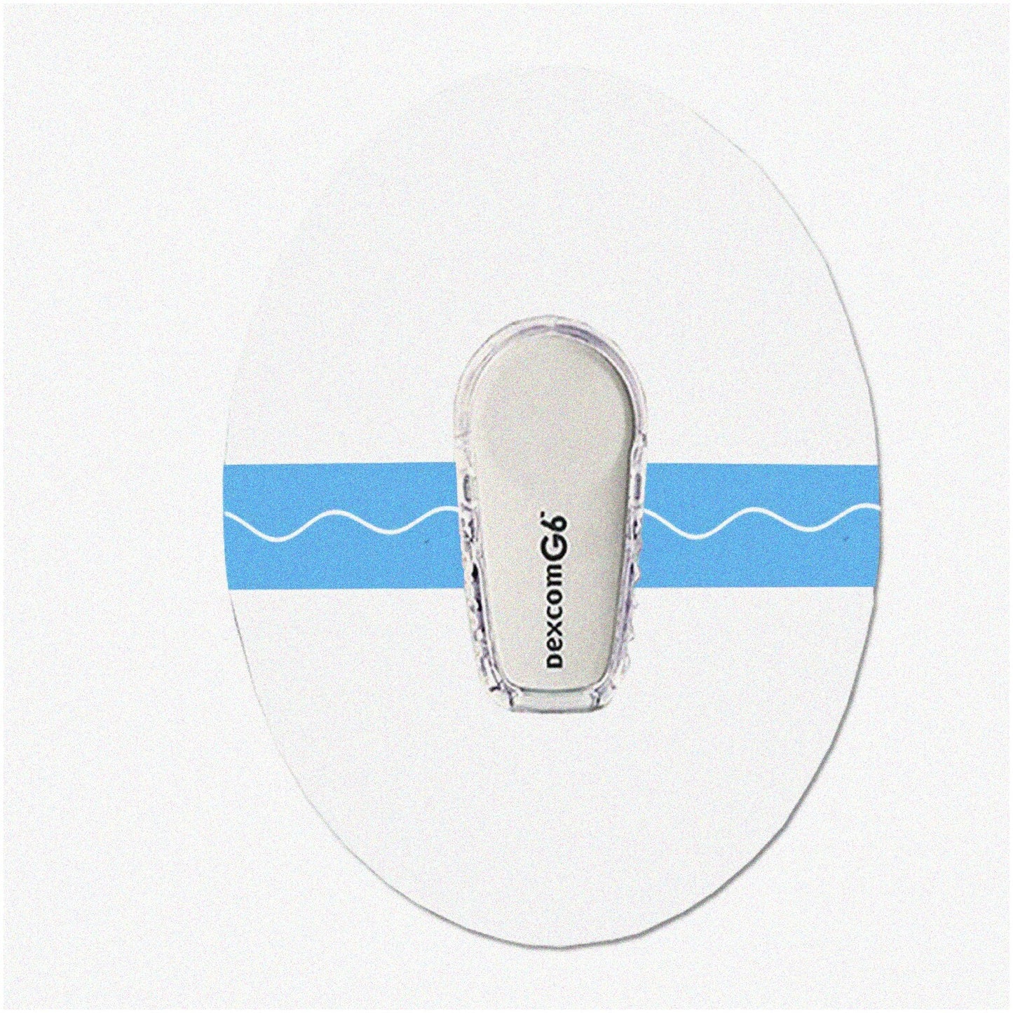 55-Pack Waterproof Adhesive Patches for G6 Sensor