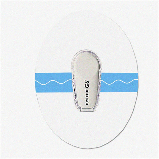 55-Pack Waterproof Adhesive Patches for G6 Sensor