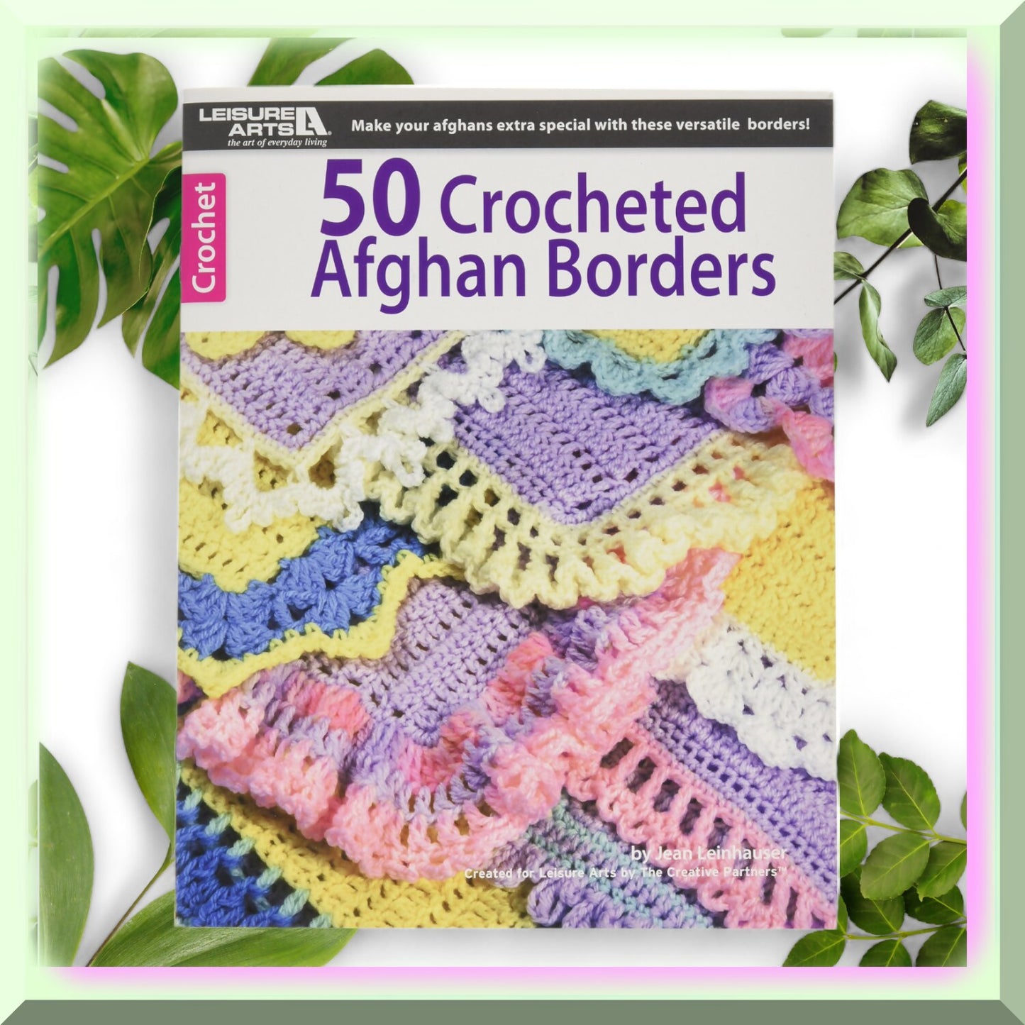 50 Crocheted Afghan Border Designs Book