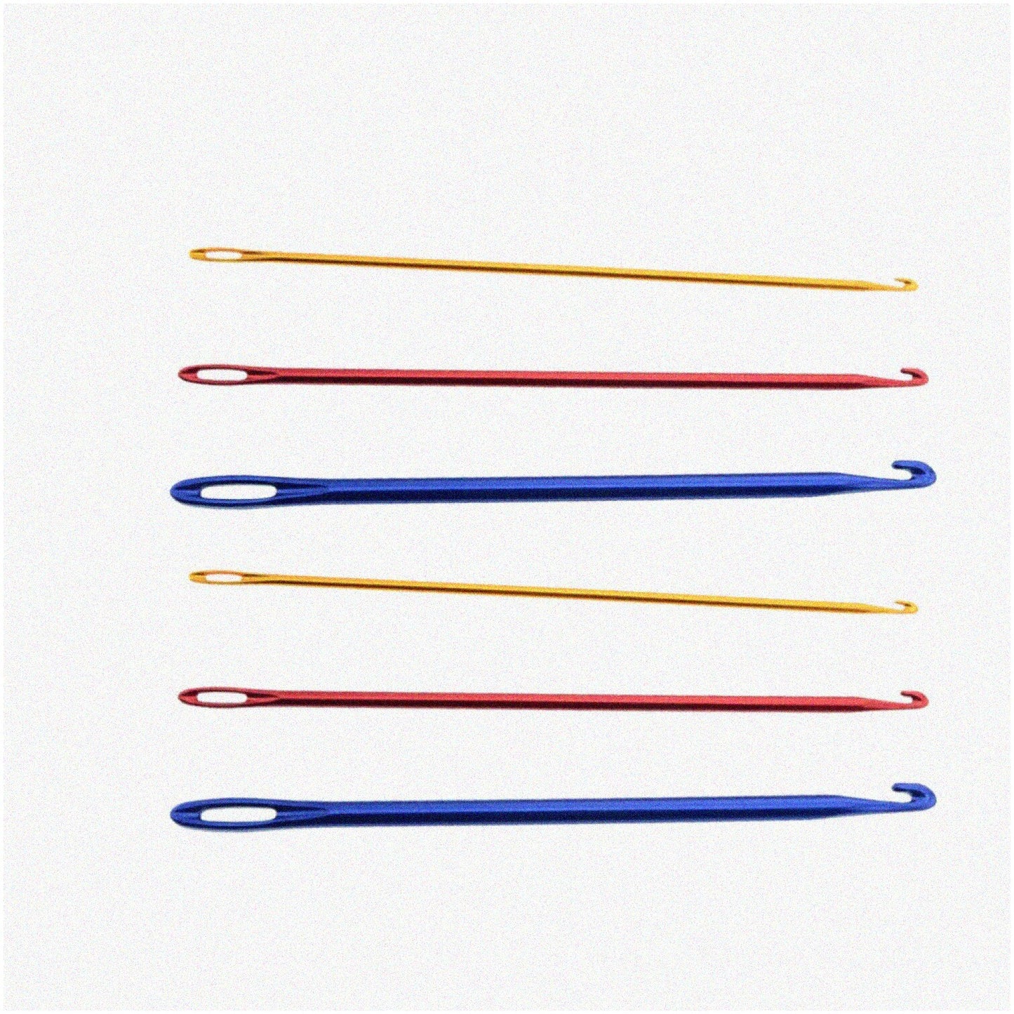 HoleyCraft 6pcs Metal Crochet Hooks Set 2.75mm-6.0mm