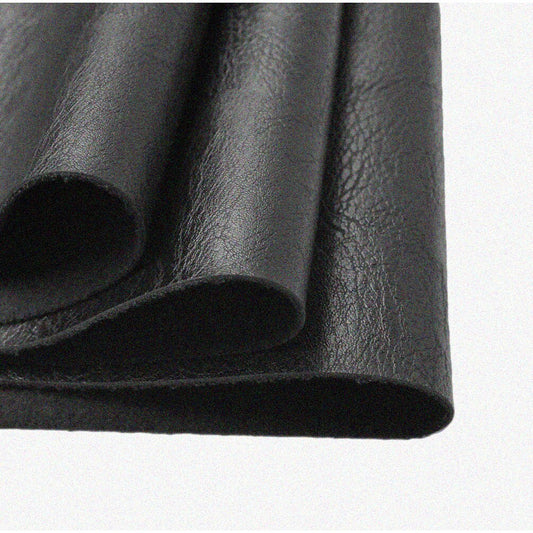 Black Leatherette Upholstery Fabric, 1 Yard, 54 Inches Wide