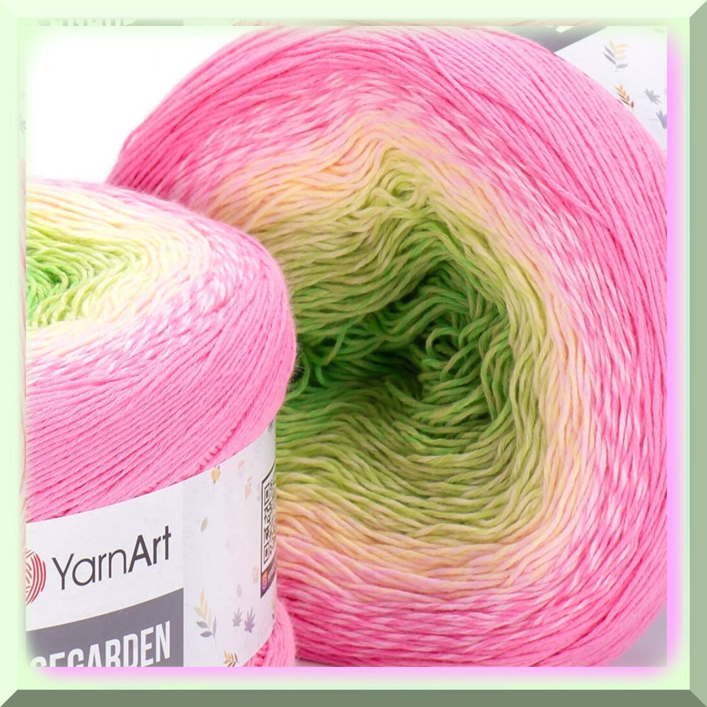 Rainbow Rosegarden Cotton Yarn 8.80 oz Multicolor 1094yds