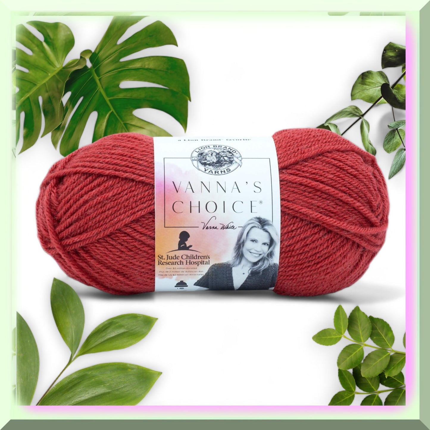 Dusty Cedar Vanna's Choice Yarn Skein
