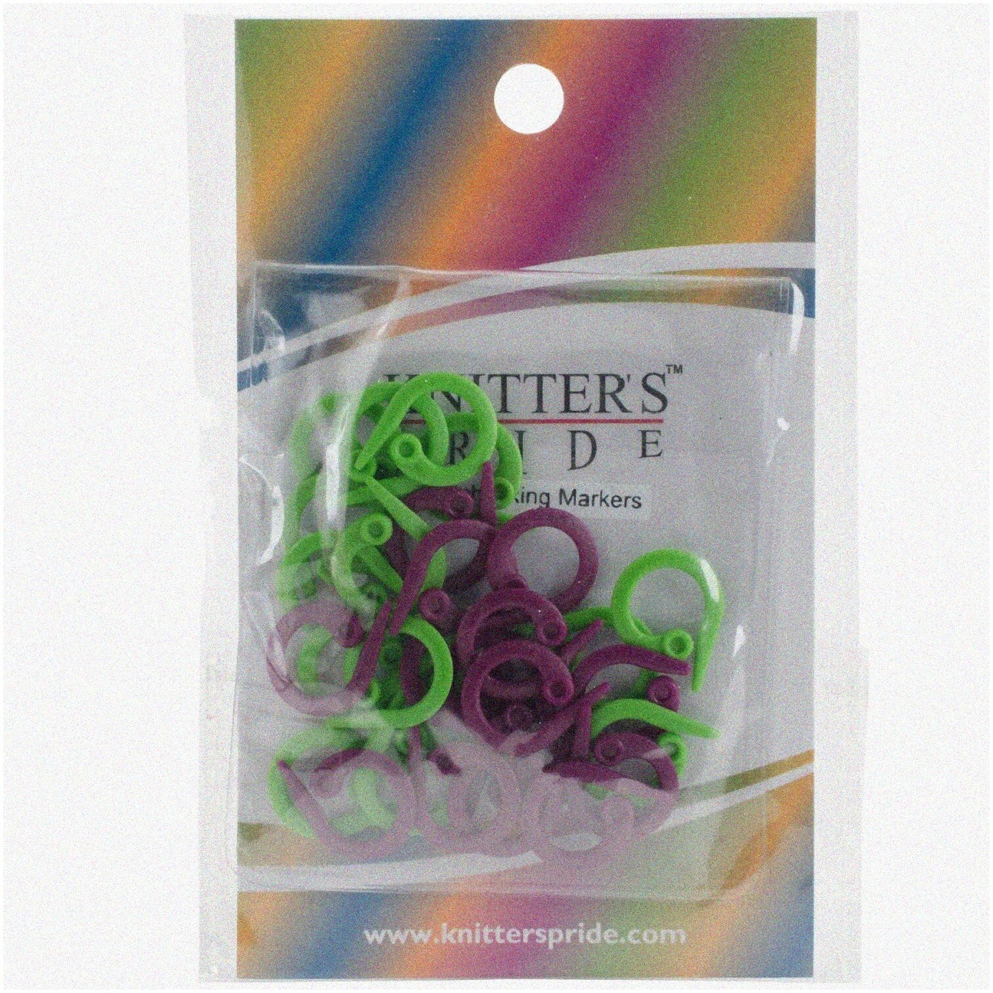 30 Pack Split Ring Markers for Knitting and Crochet