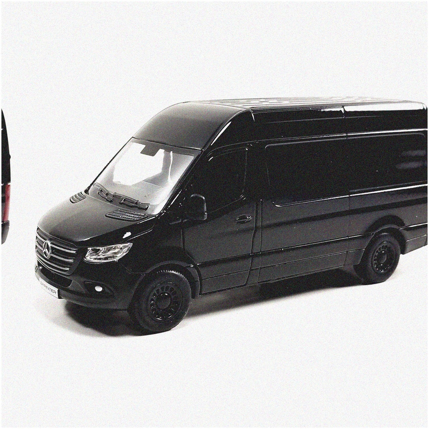 Sprinter Cargo Van Black 1:48 Die-Cast Model