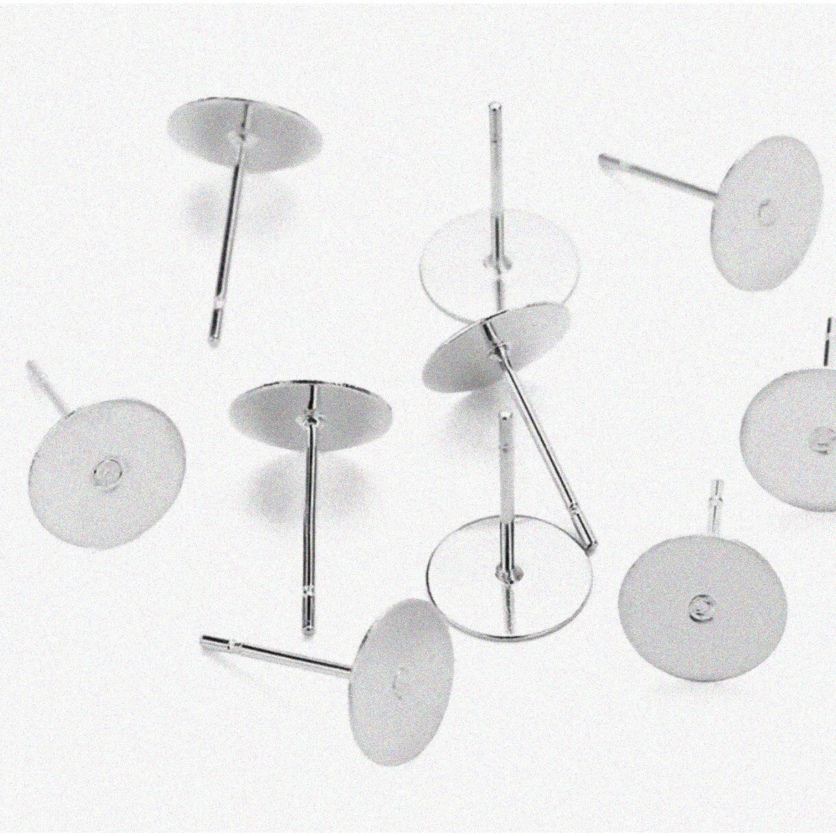 Hypoallergenic Steel Stud Earring Set 100pcs