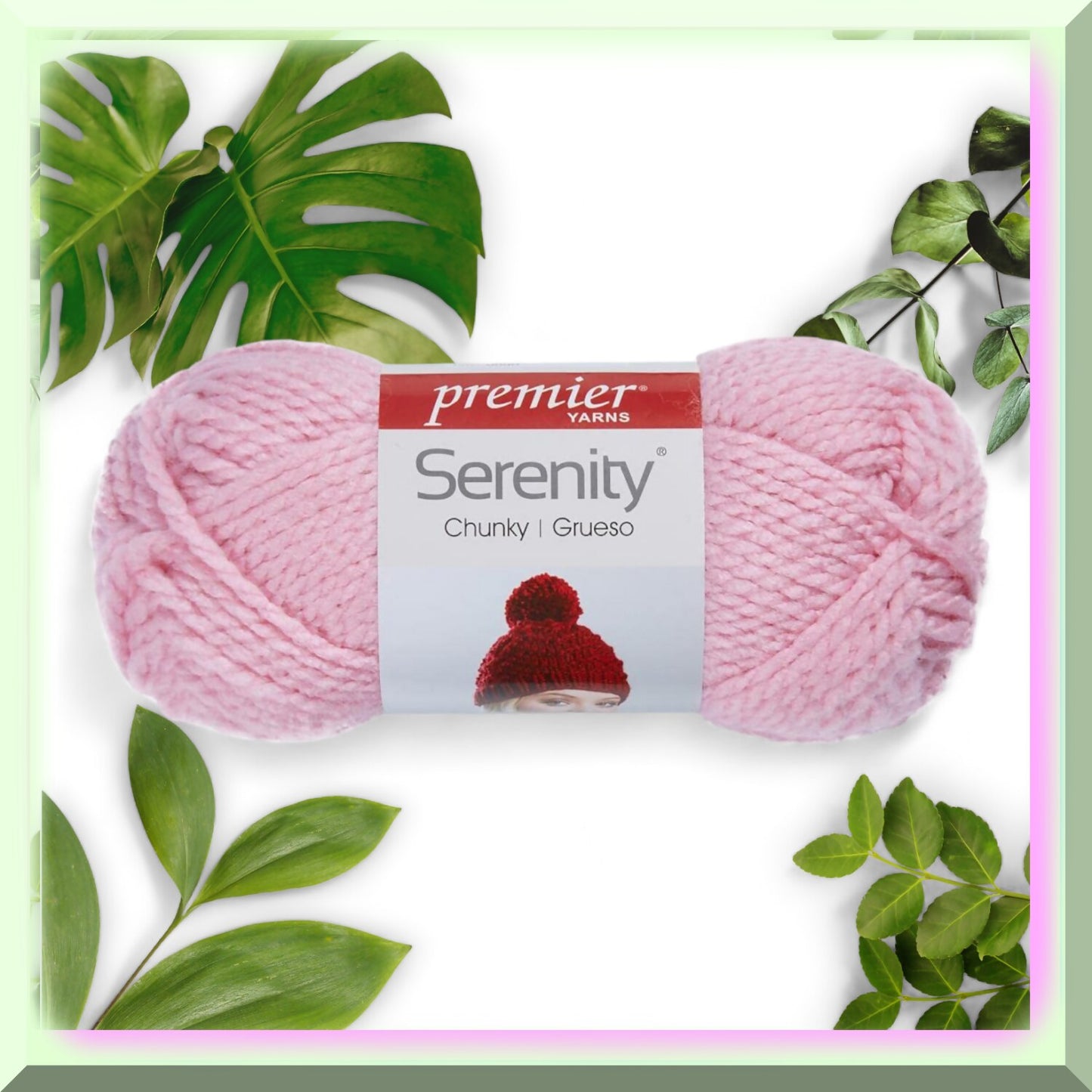 Serenity Bliss Chunky Lilac Chiffon Yarn 3.5oz