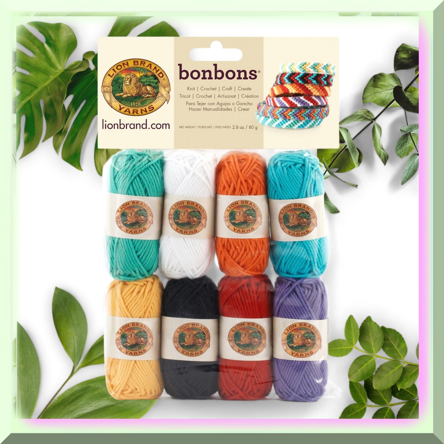 Beach Bliss Bonbons Set of 8 Miniature Skeins