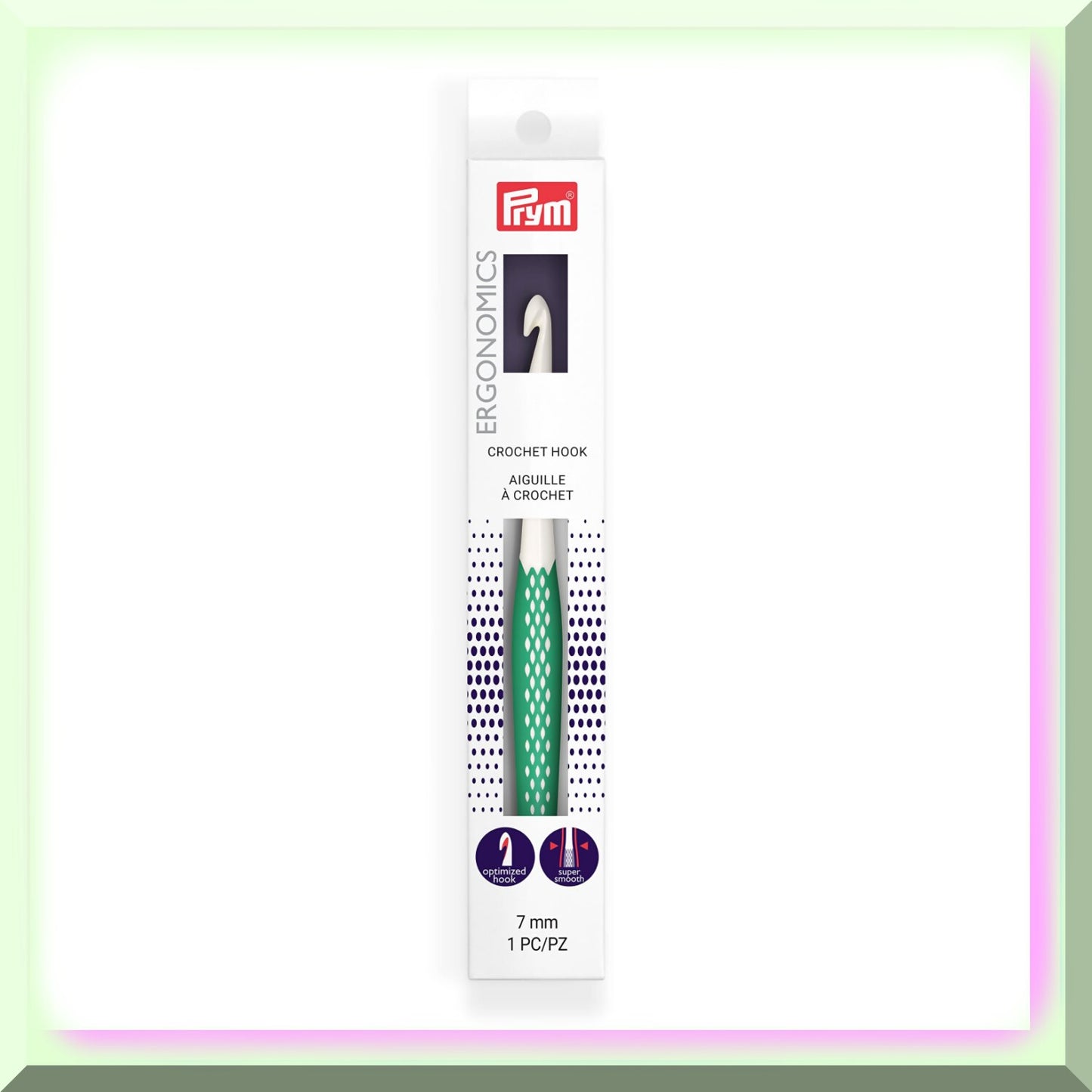 EcoStitch 7mm Green Crochet Hook