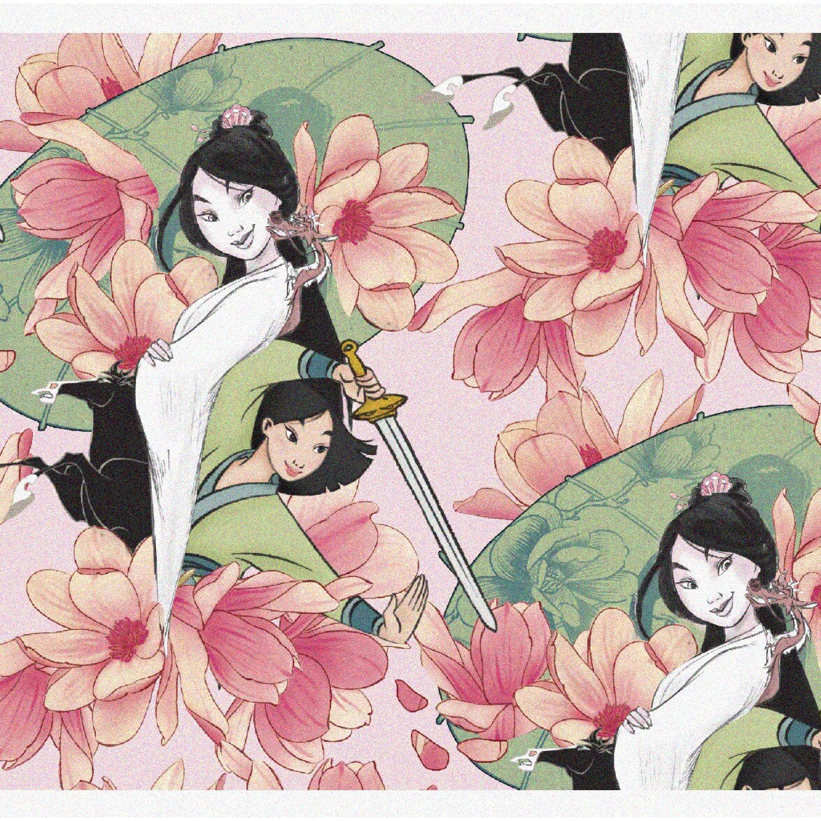 Mulan Meadow Floral Fabric 1 Yard
