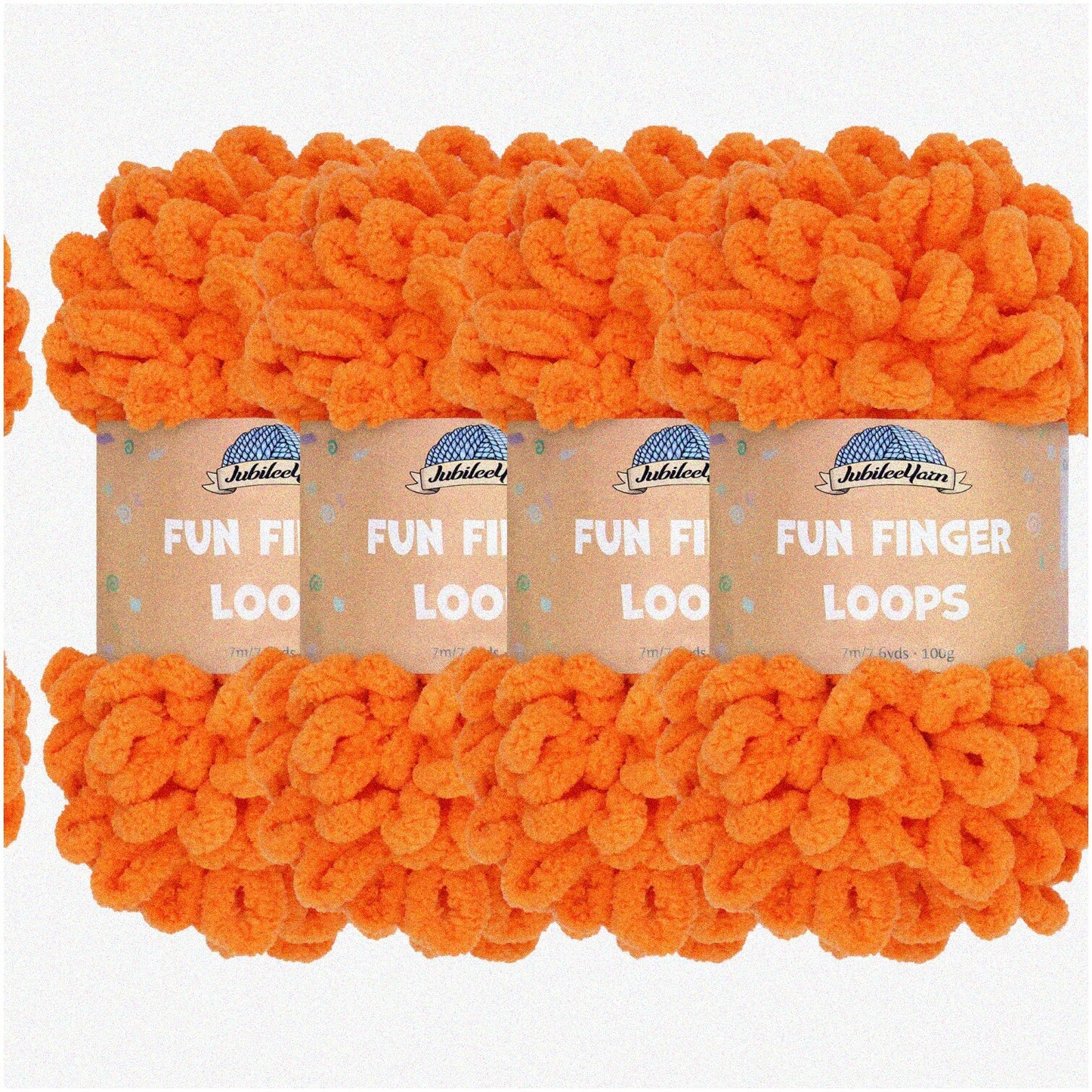 Orange Peel Jumbo Joy Yarn 400g Polyester Skeins
