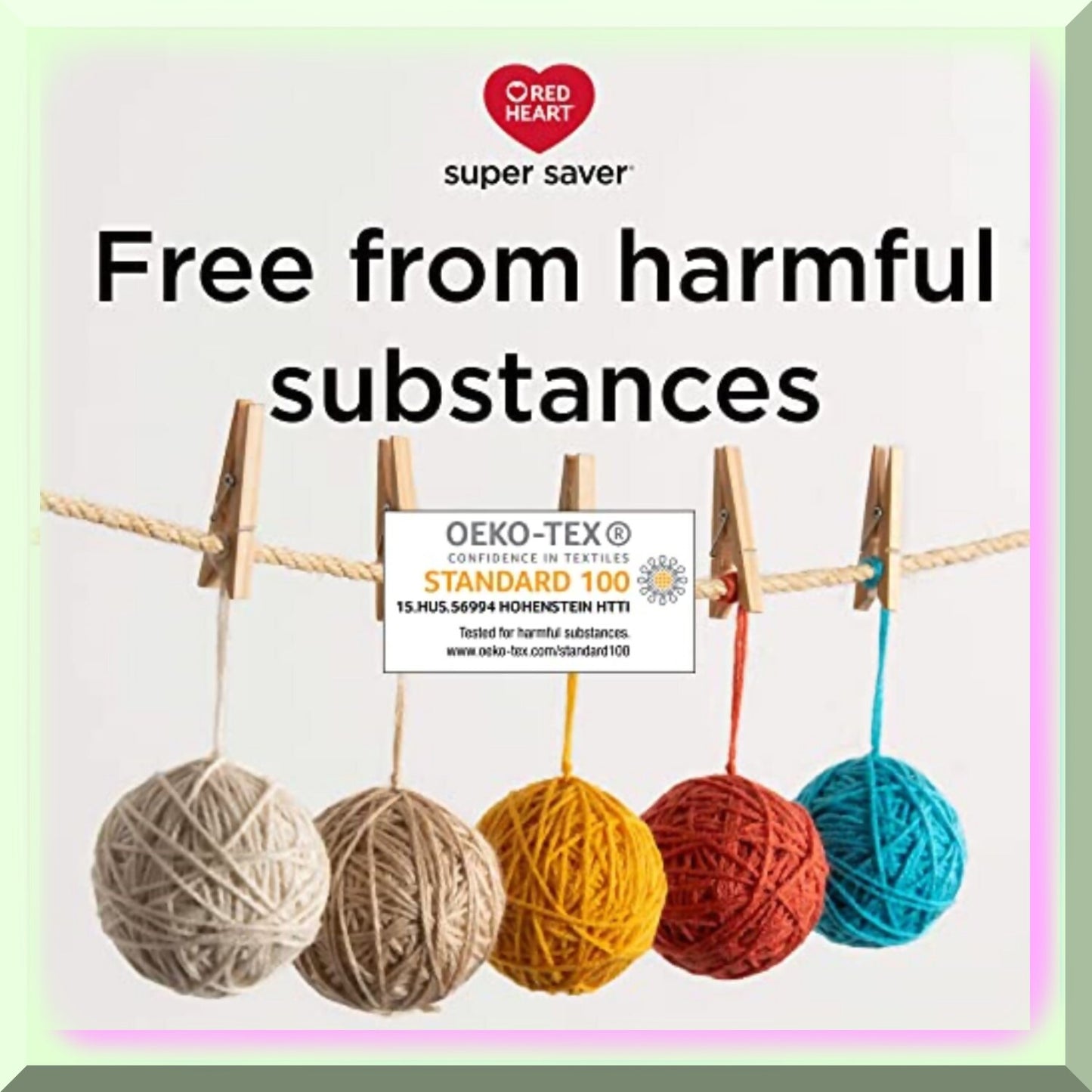 Minty Fresh Fiber Bundle 3 Pack Acrylic Yarn 198g/7oz