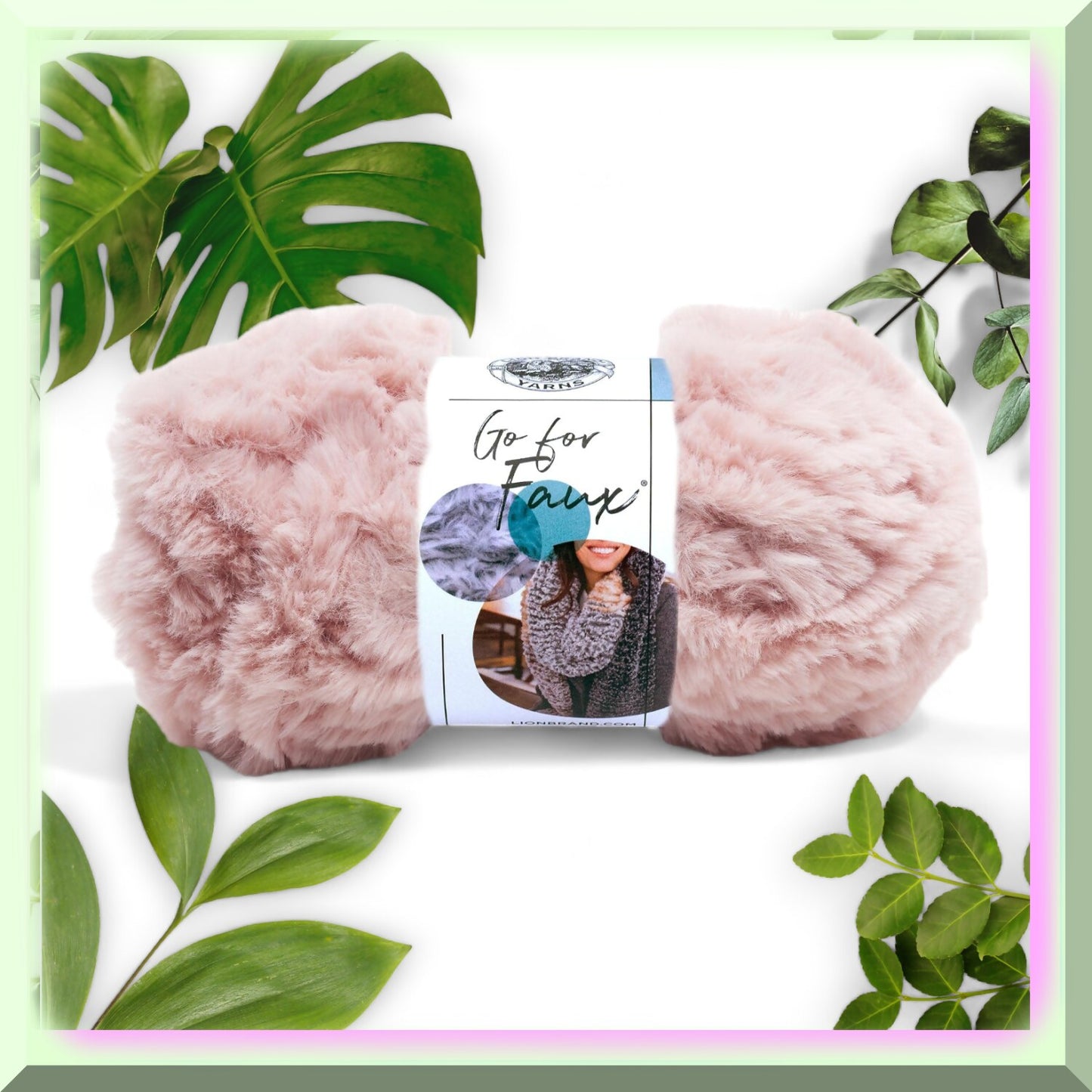 Pink Poodle Plush Bulky Yarn 195ft Pack