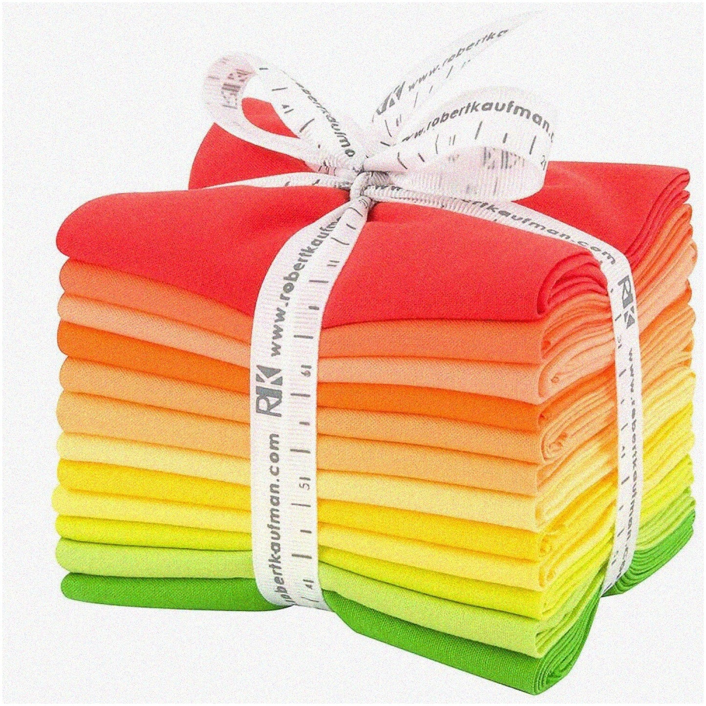 Citrus Burst Kona Cotton Fat Quarter Bundle - 12 Pieces
