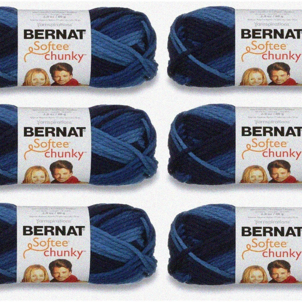 Denim Ombre Chunky Softee Yarn 50g