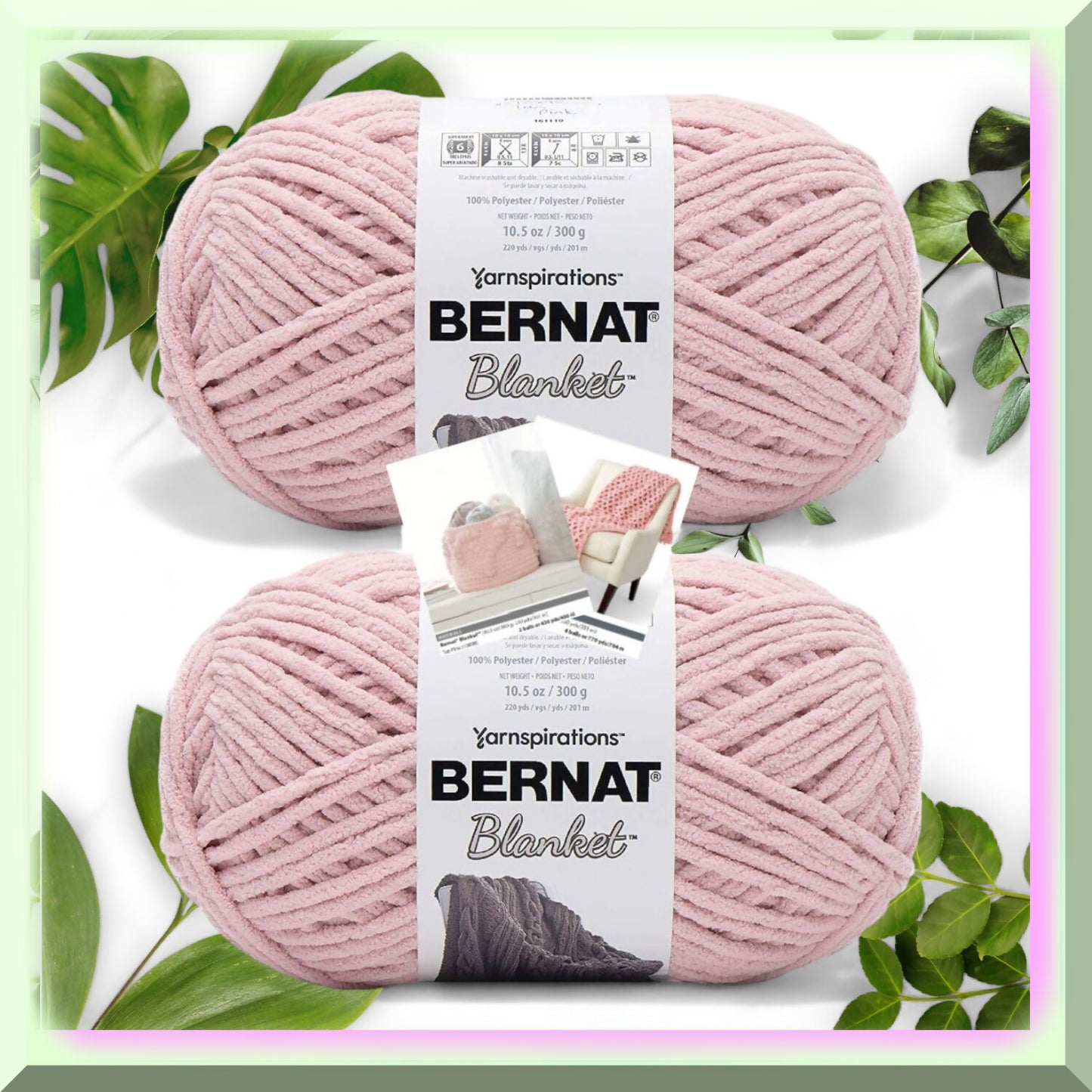 Pattern Play 10.5 oz Big Ball 2 Pack Tan Pink