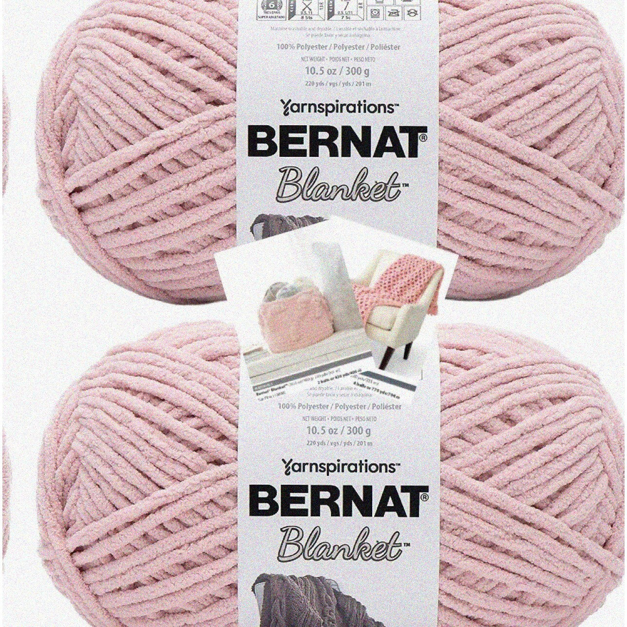 Pattern Play 10.5 oz Big Ball 2 Pack Tan Pink