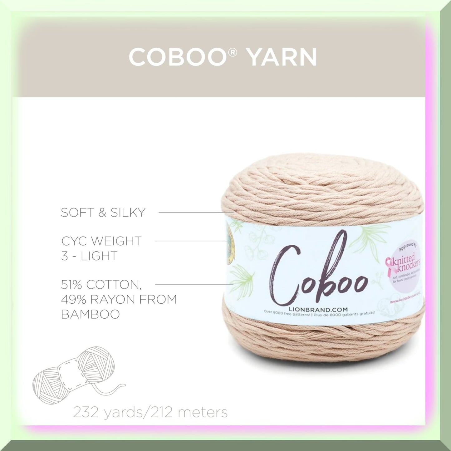 Terracotta Bliss Yarn 696 ft Coboo Fiber Skein