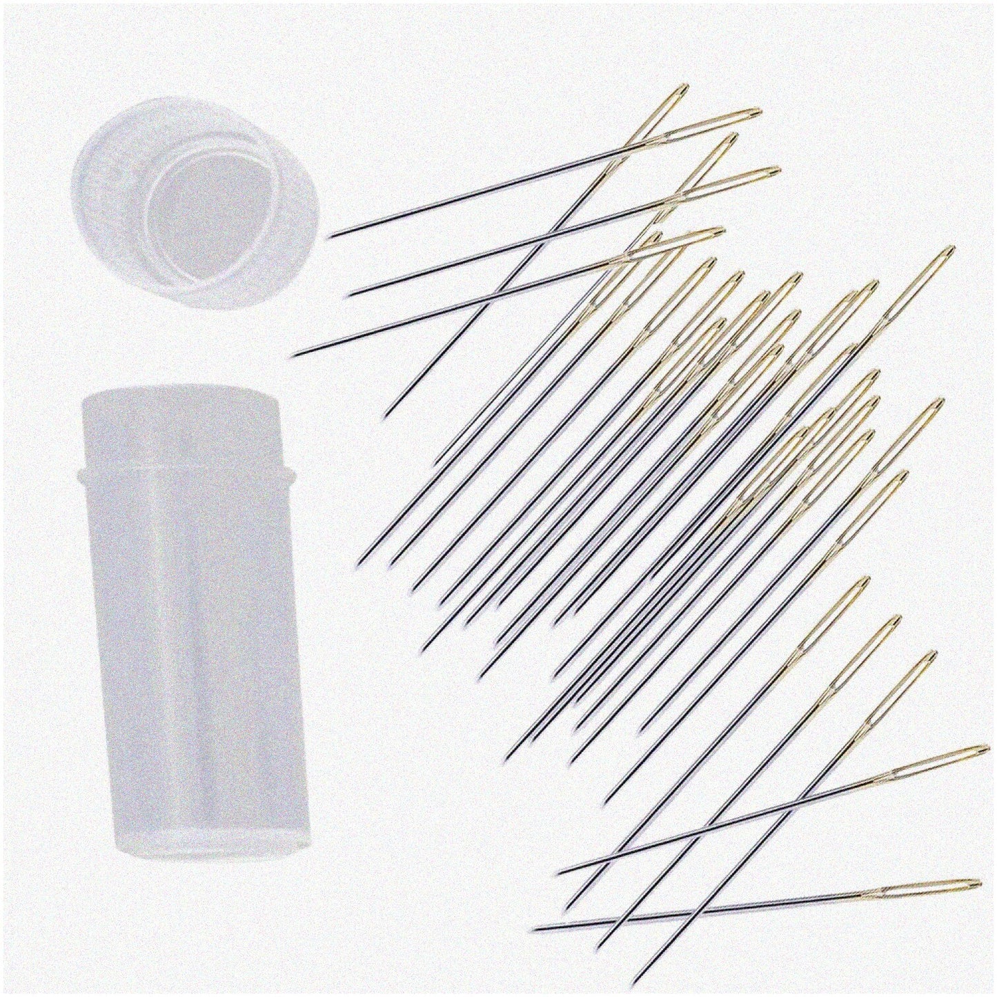 Hand-Stitched Embroidery Needles Set 30pcs for Cross Stitching