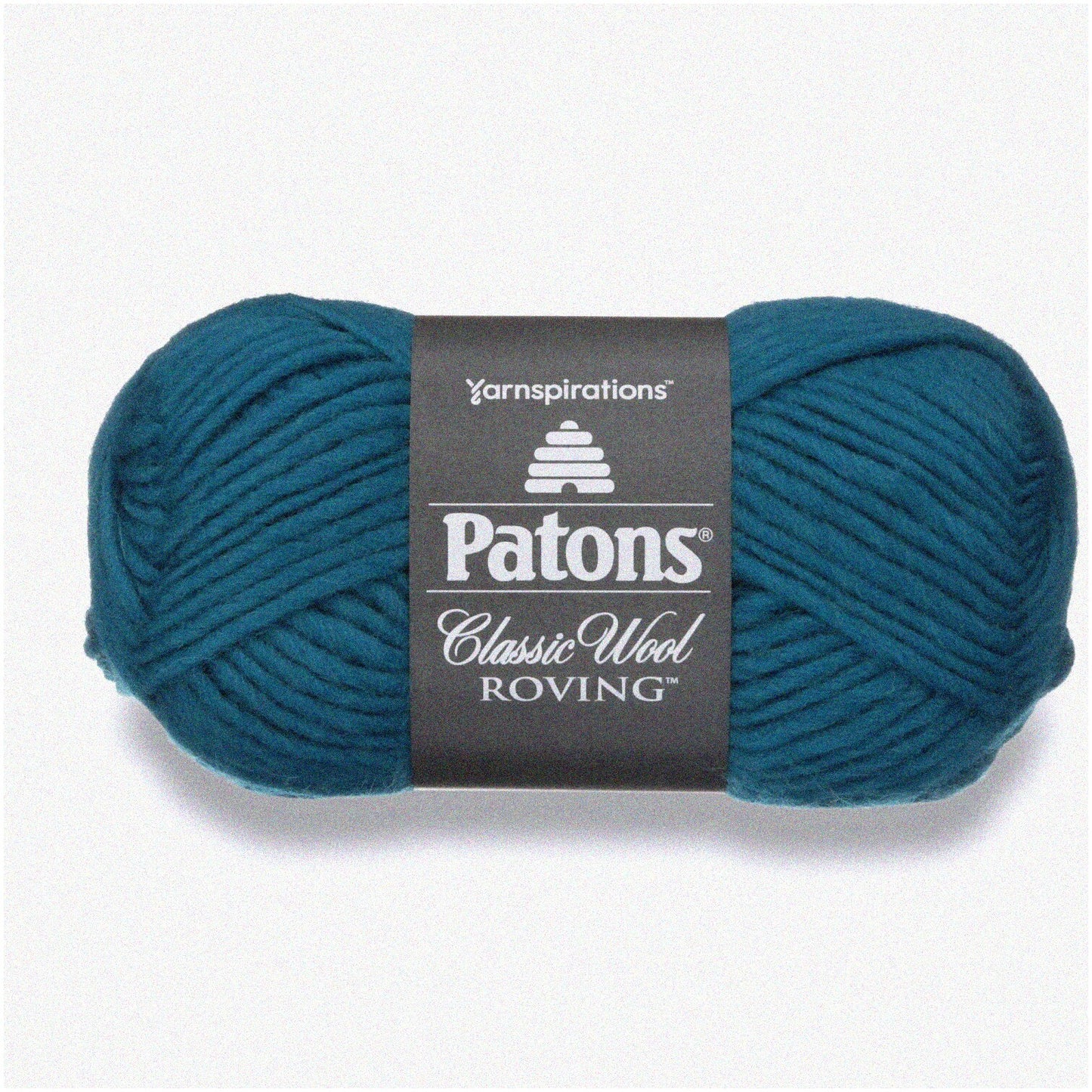 Teal Tides Roving Yarn Wool Blend 3.5 oz 120 yards