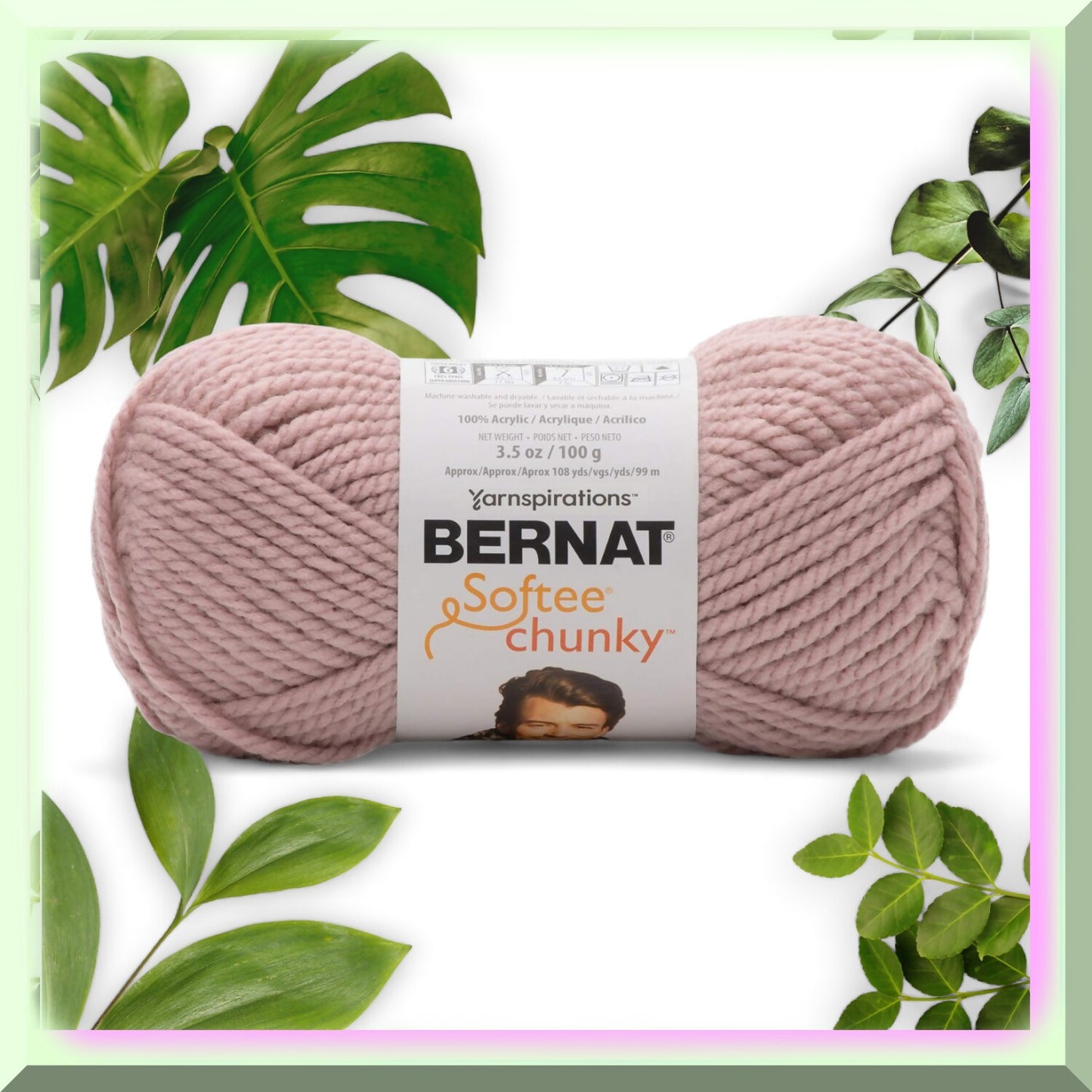 CozyBloom Chunky Acrylic Yarn 3 Skeins 100g