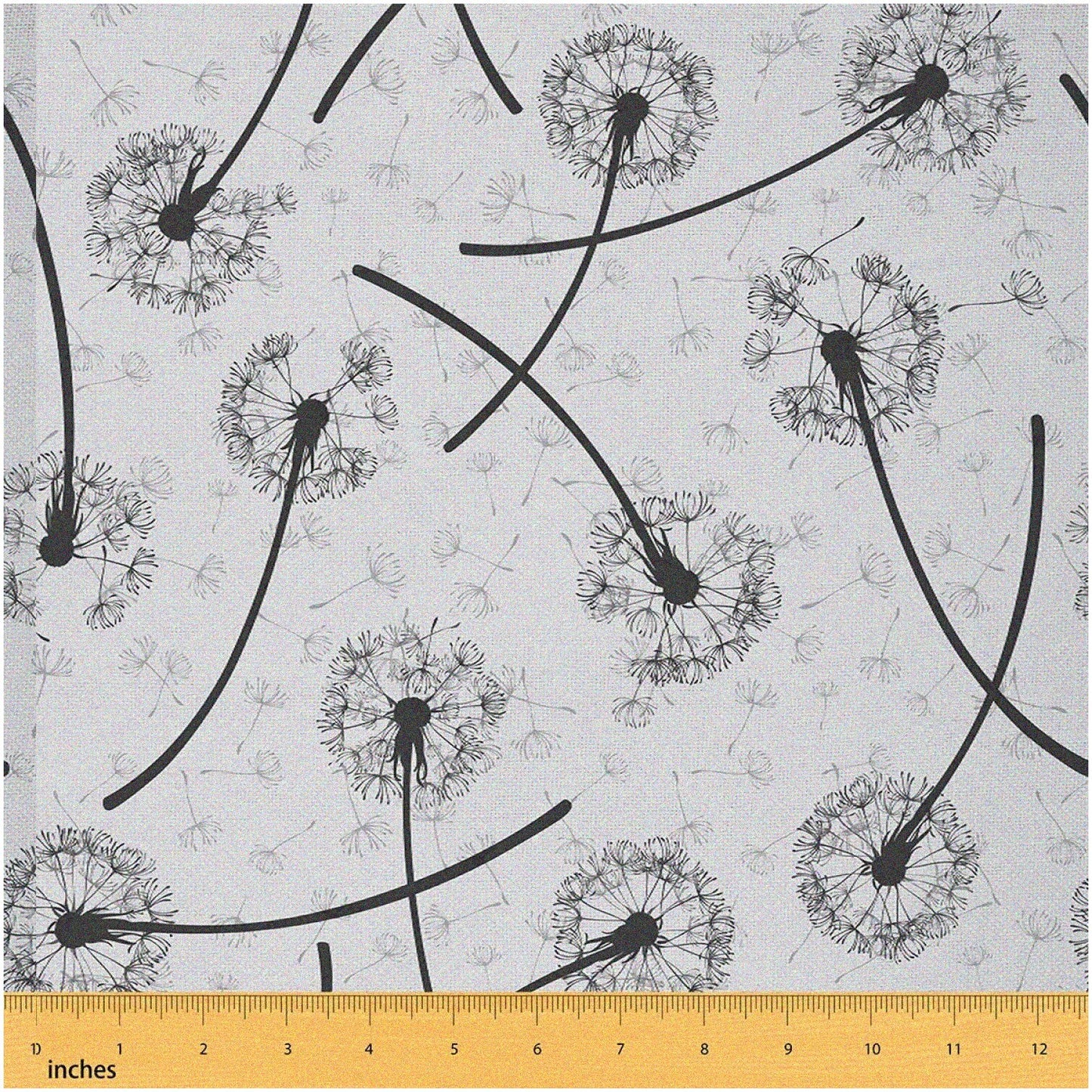 Dandelion Fabric 2 Yards Wild Blooming Botanicals