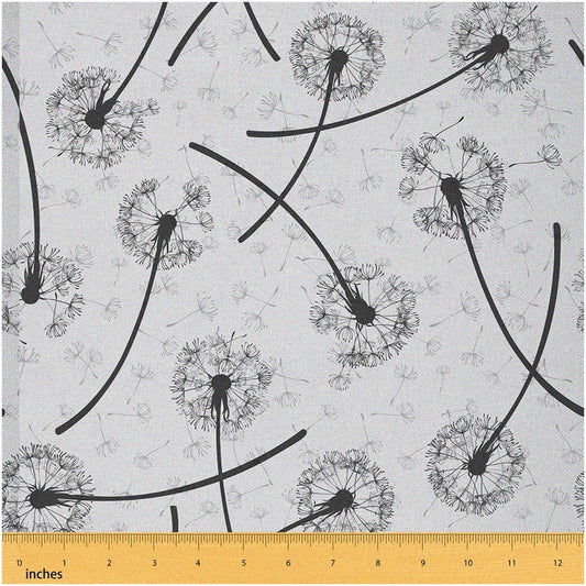 Dandelion Fabric 2 Yards Wild Blooming Botanicals