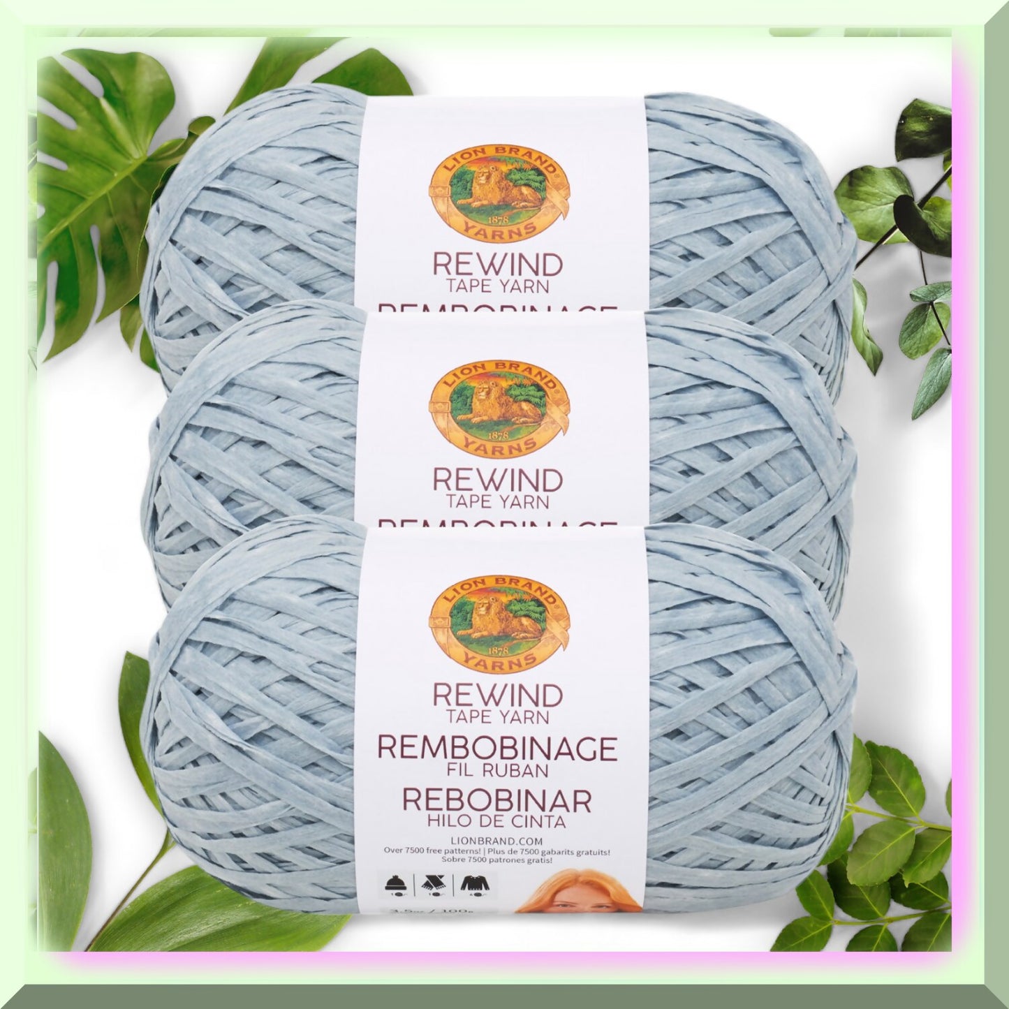 Knit & Crochet Rewind Tape Trio Marbles Edition