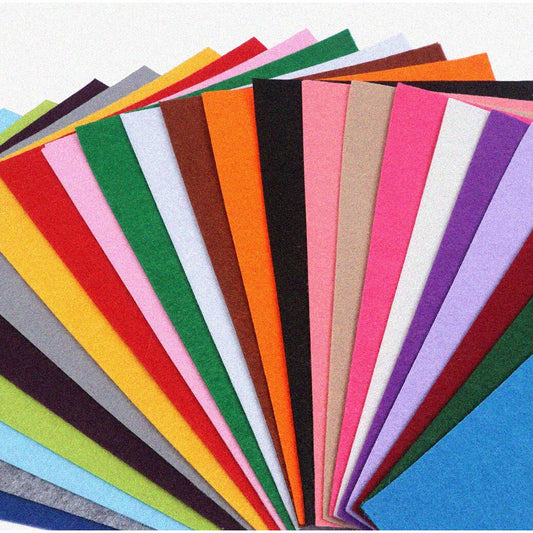 CraftyFelt 23 Pack Thick 9x12 Inch Sheets