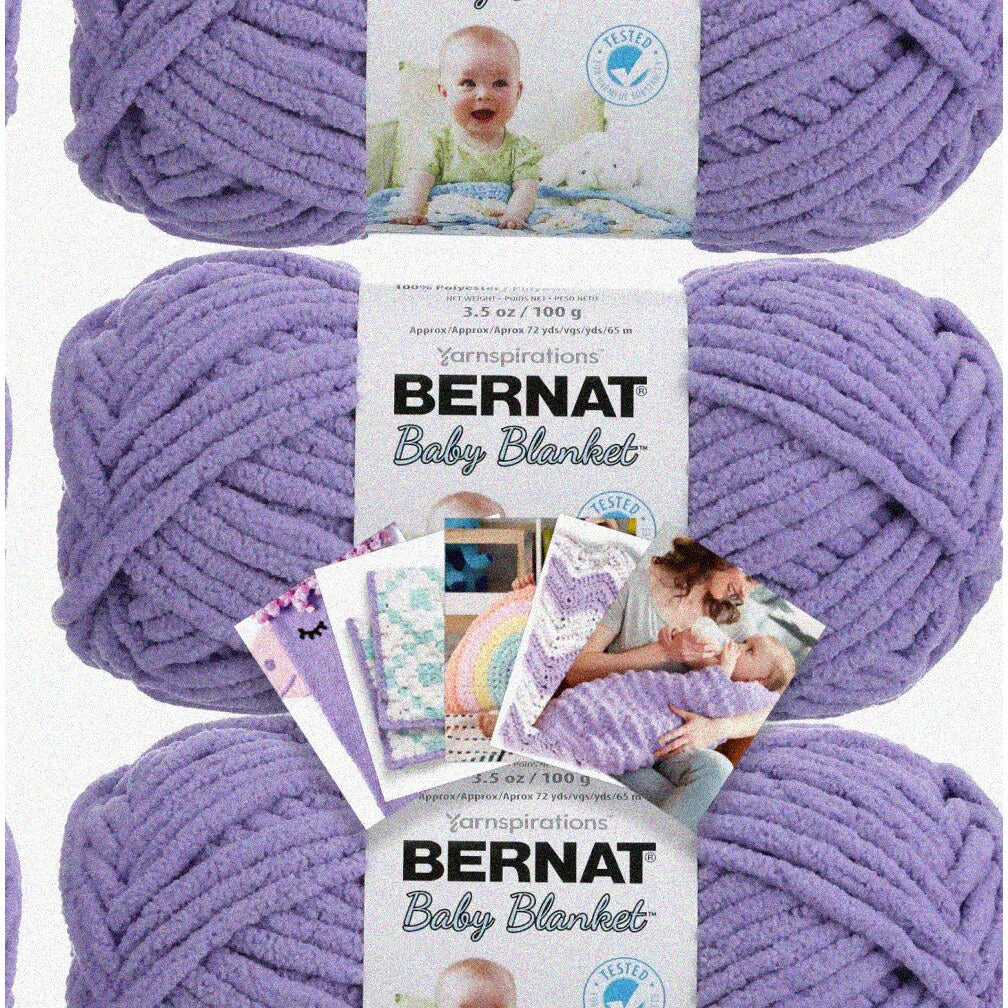 Lilac Dreams Yarn 3 Pack with Patterns