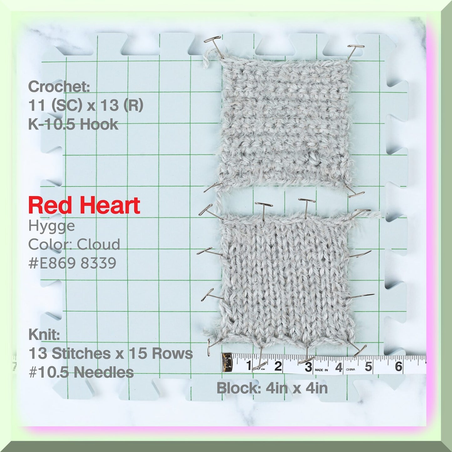CozyCloud Knitting Yarn 3-Skein Pack with Project Bag
