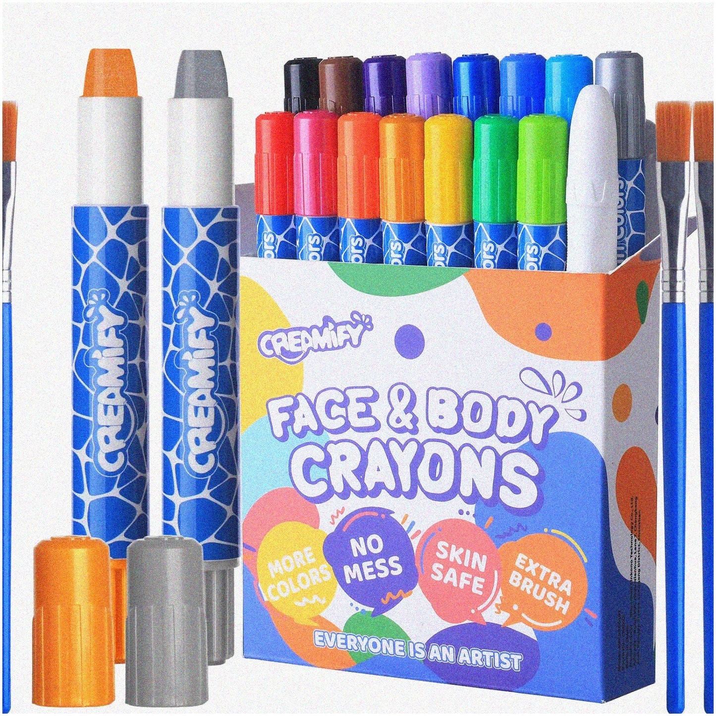 Rainbow Magic Face Paint Kit with 16 Twistable Markers