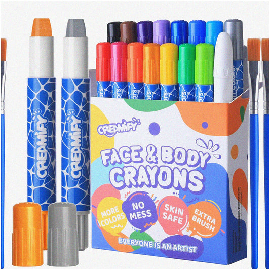 Rainbow Magic Face Paint Kit with 16 Twistable Markers
