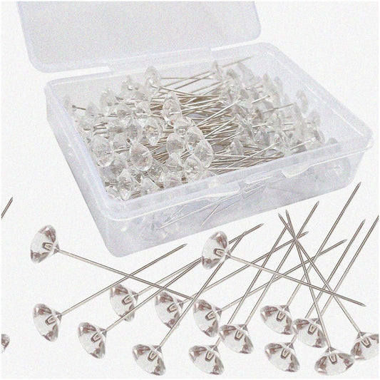 Diamond Rhinestone Corsage Pins 2 Inch 100pcs