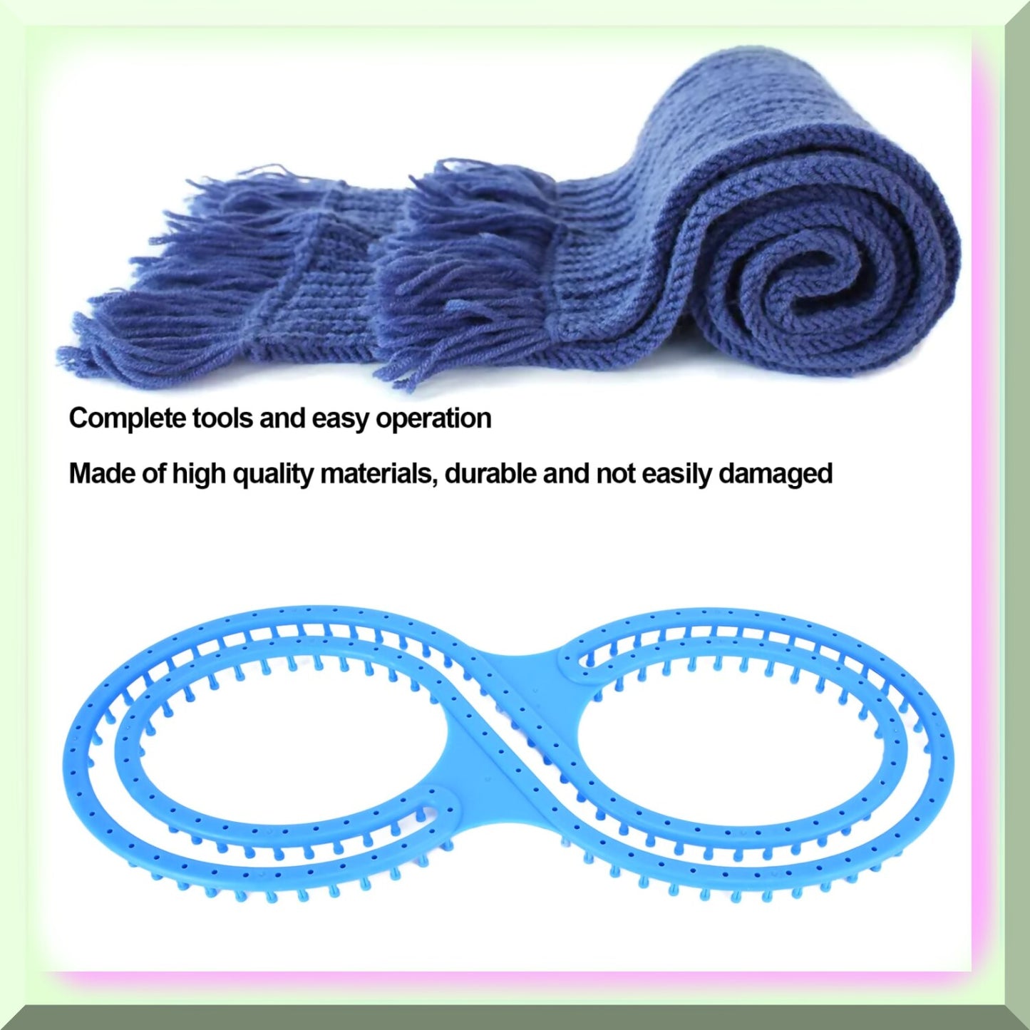 KnitLoom Set for Socks, Blankets & Scarves