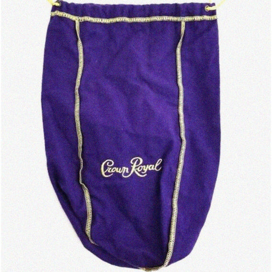 Purple Velvet Storage Bag Extra Large 13x9x4