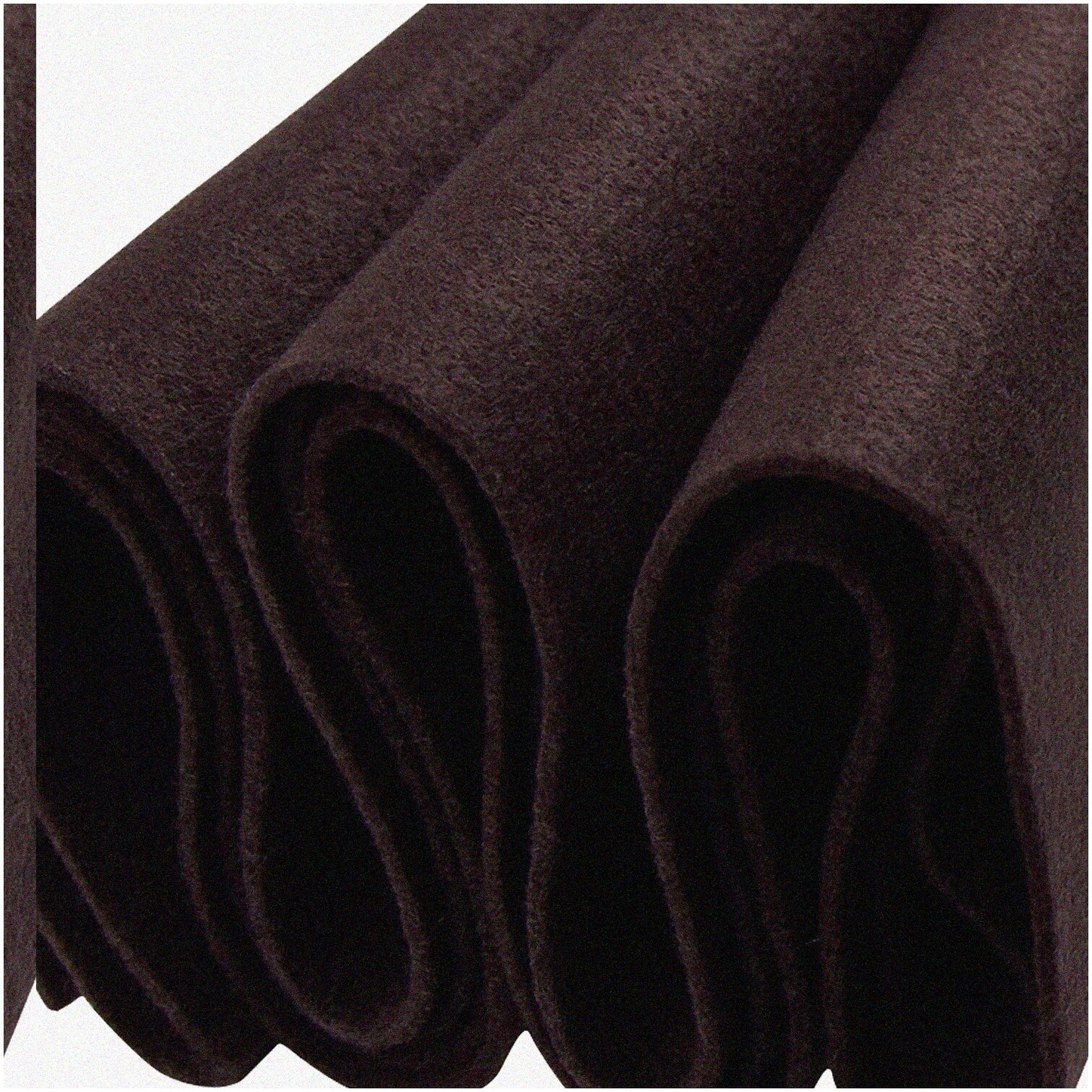 Acrylic Felt Fabric 72" x 3 Yards Brown