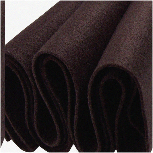 Acrylic Felt Fabric 72" x 3 Yards Brown