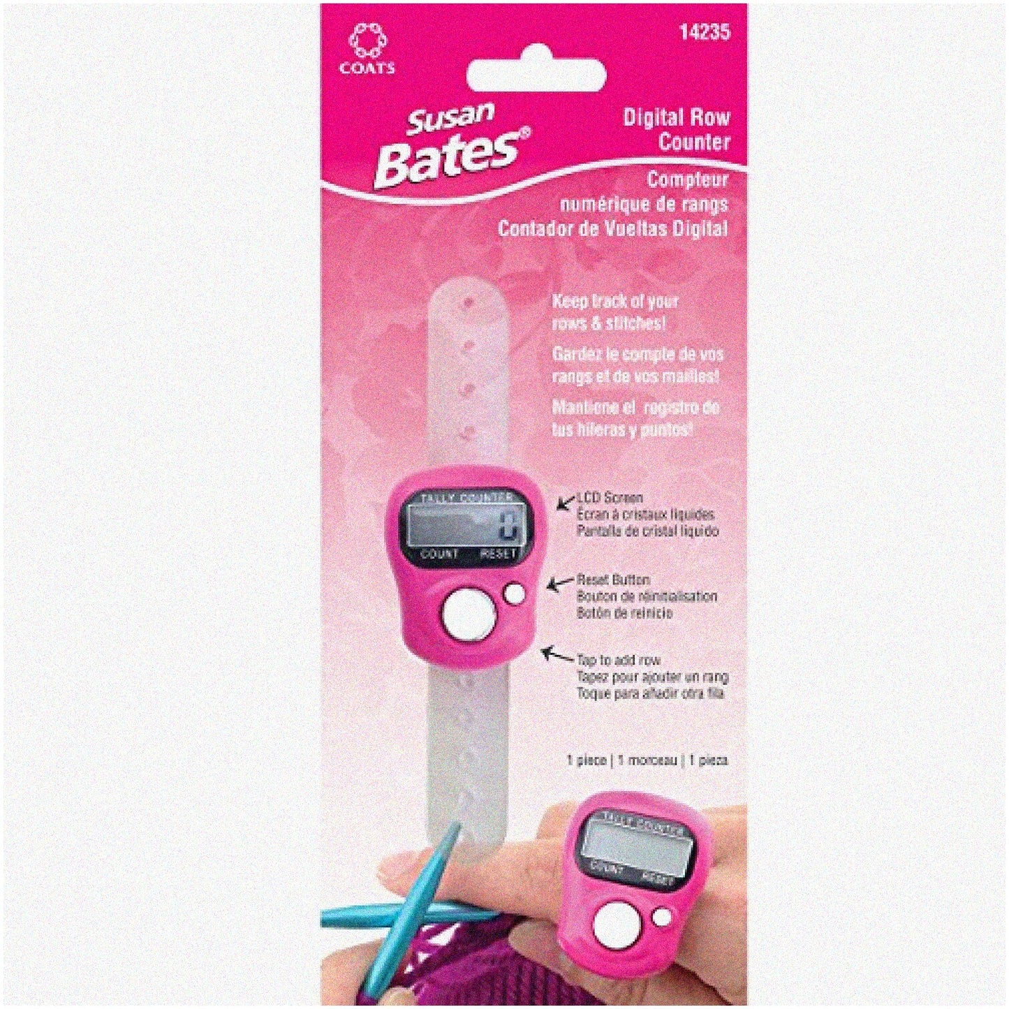 Digital Row Counter for Knitting and Crocheting