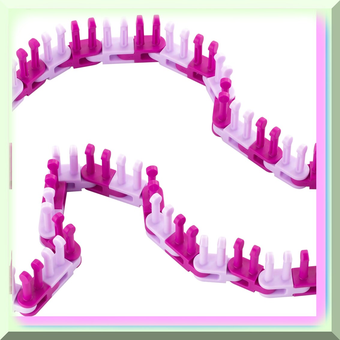 Flexee Loom Links Petite Yarn Connectors 48-Piece Set