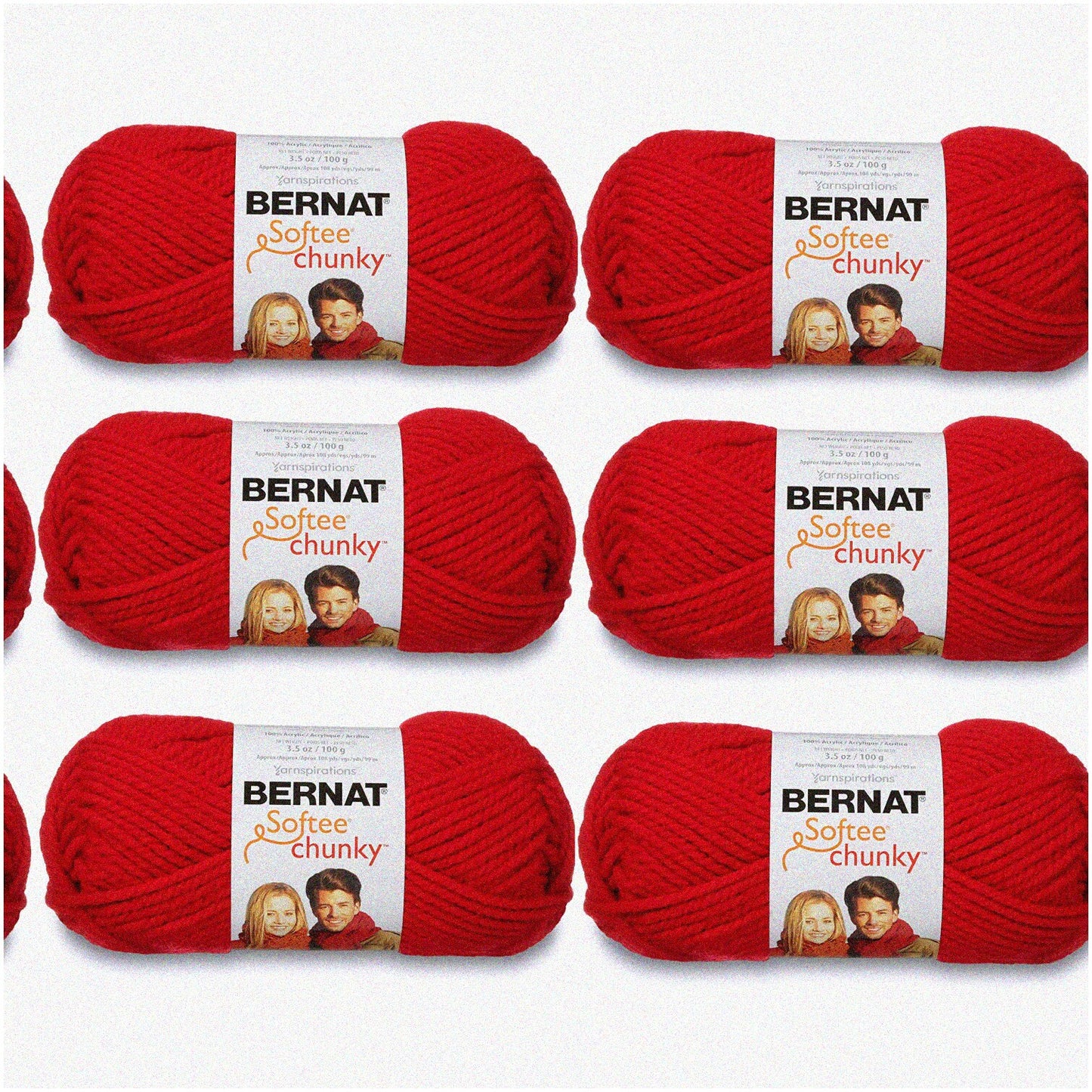 Berry Bliss Chunky Yarn Bundle 6-Pack 100g Balls