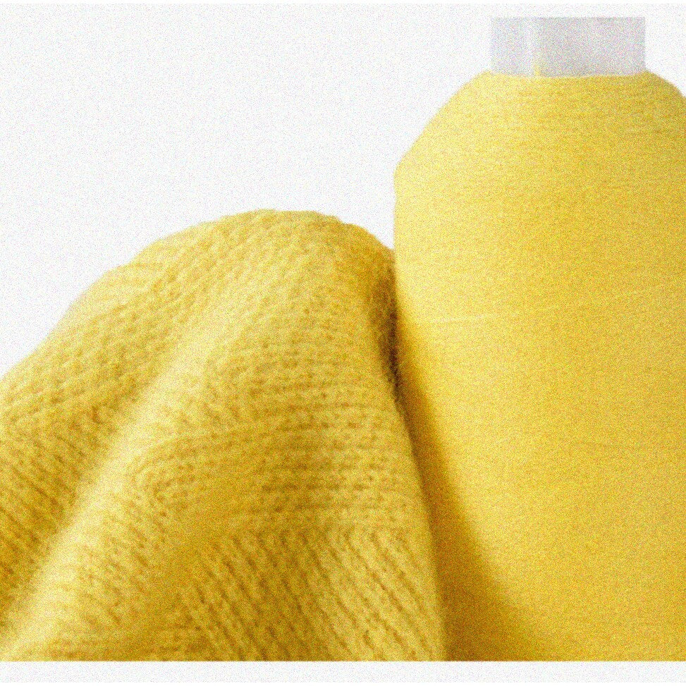 100g Mongolian Cashmere Hand Knitting Cone Yarn Yellow