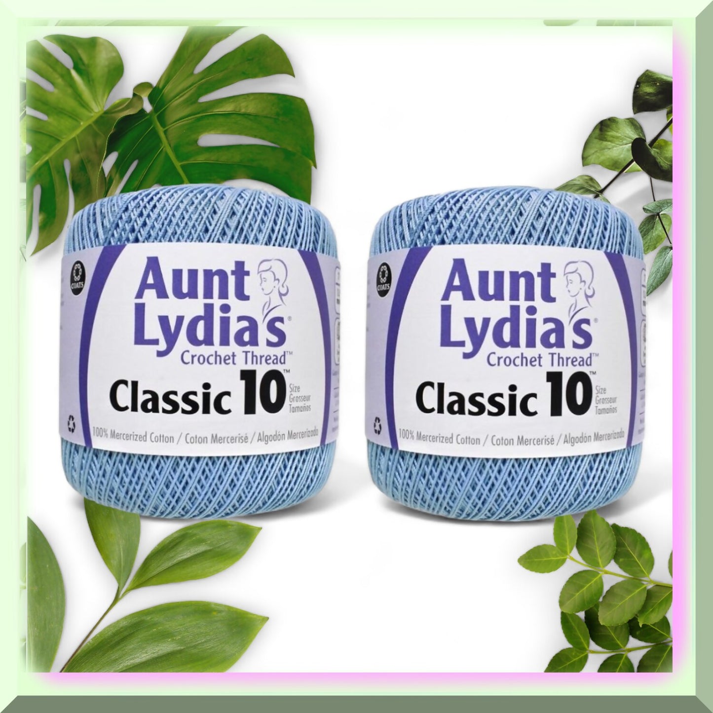 Delft Dreams Crochet Thread Size 10 2-Pack