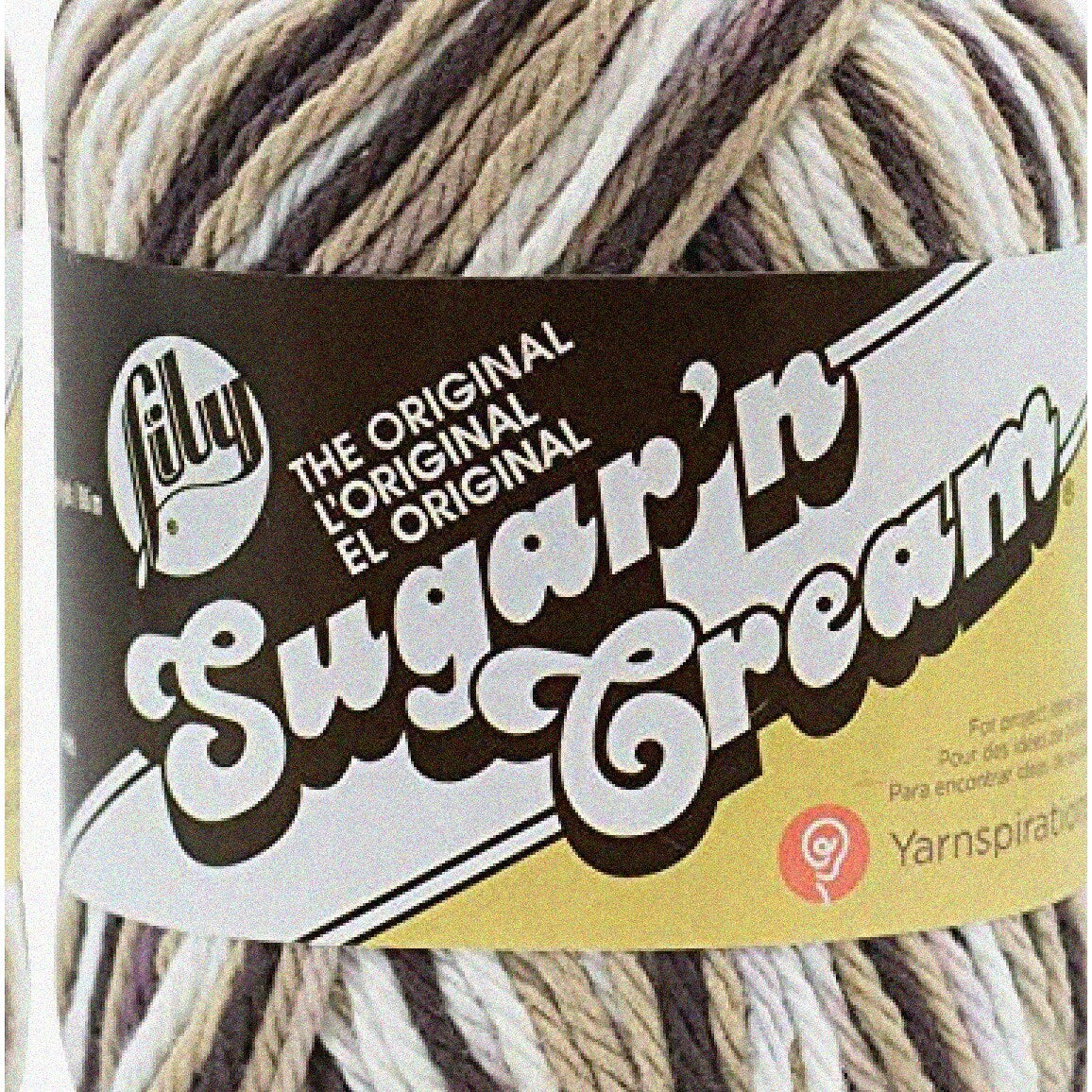 Cotton Ombre Yarn Brown Bliss 2oz Gauge 4