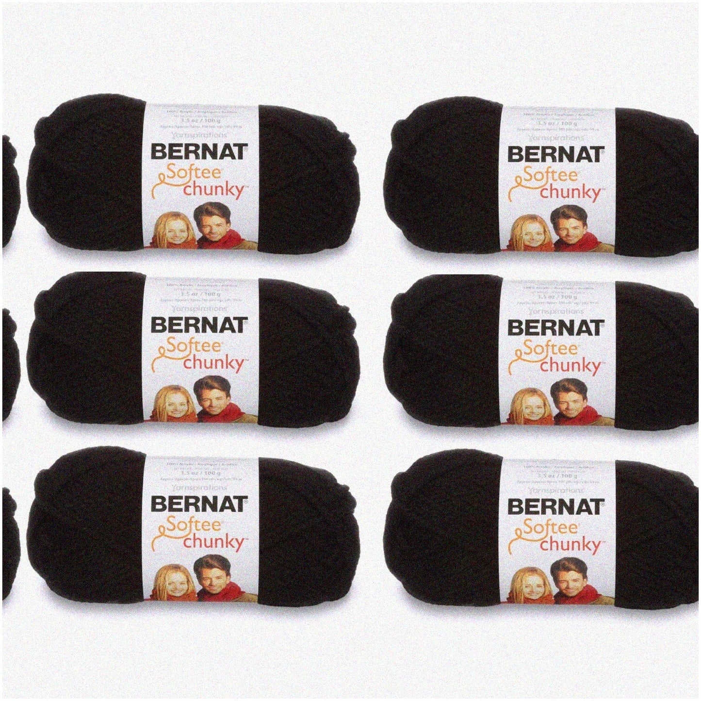 Black Velvet Yarn Bundle 6-Pack 100g