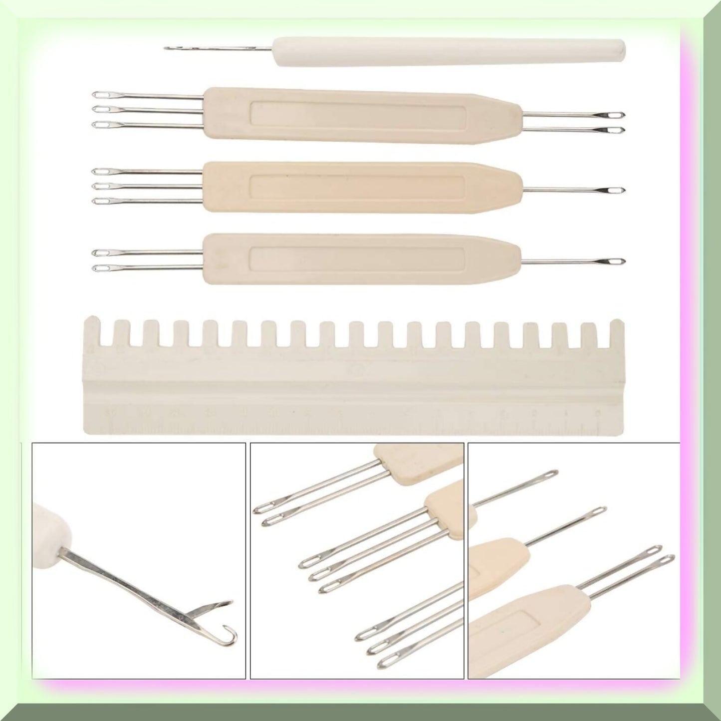 Crochet Needle Pusher Kit for Knitting Machines KH581 KH811 KH821
